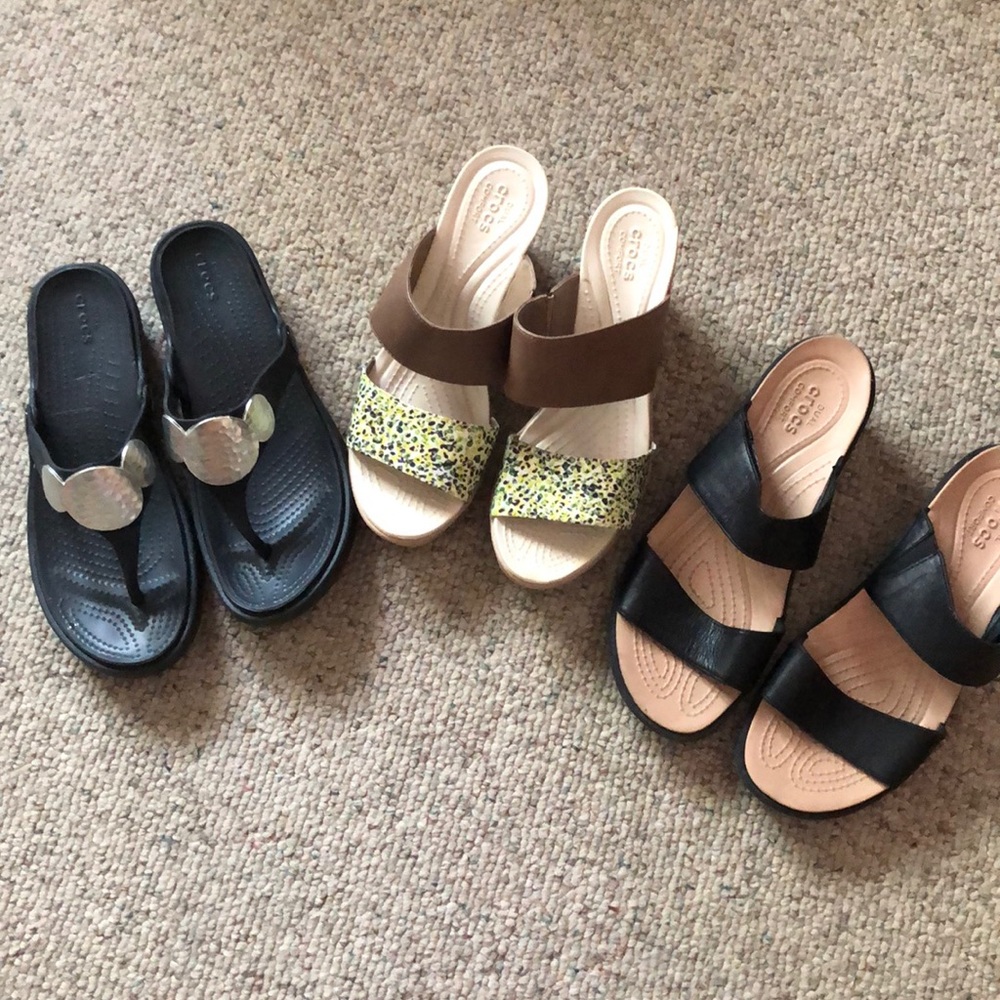 Bundle of CROC sandals